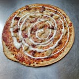 Chicken Bacon Ranch Pizza