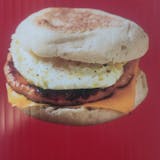 English Muffin Sandwich Breakfast